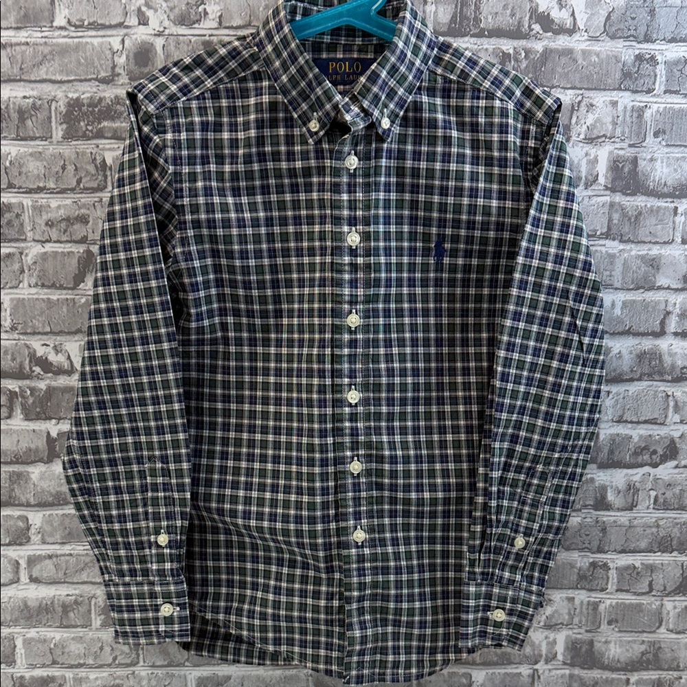 Polo by Ralph Lauren Boy's Checkered Shirt - Picture 6 of 7